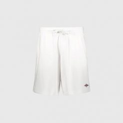 Szorty Bear Małe Logo białe. Białe krótkie spodenki sportowe męskie BEAR, bez wzorów. Za 190.35 zł.