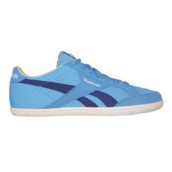 Buty do chodzenia damskie Reebok Royal Transport TX. Niebieskie obuwie sportowe damskie Reebok, bez wzorów, z materiału, trekkingowe, Reebok Royal. Za 208.00 zł.