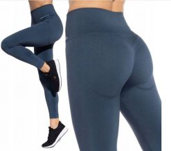 Damskie spodnie legginsy GATTA do biegania fitness r L. Legginsy damskie GATTA ACTIVE, l, bez wzorów, do biegania. Za 187.07 zł.