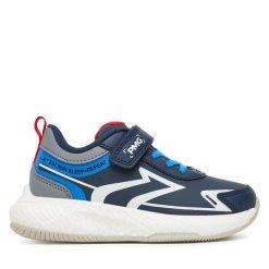 Sneakersy Primigi. Niebieskie trampki i tenisówki chłopięce Primigi, bez wzorów, bez zapięcia. Za 269.99 zł.