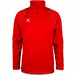 Kurtka 1/4 zip Gilbert. Czerwone kurtki sportowe męskie gilbert, bez wzorów, z dresówki, na fitness i siłownię. Za 331.00 zł.
