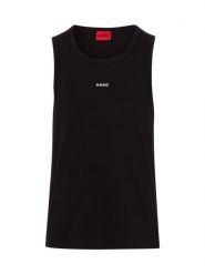 HUGO Tank top Mężczyźni Bawełna czarny, S. Czarne t-shirty męskie Hugo, m, bez wzorów, z bawełny, bez kołnierzyka. Za 229.95 zł.