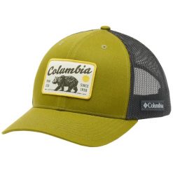 Czapka z daszkiem męska Mesh Snap Back Hat. Zielone czapki i kapelusze męskie Columbia, bez wzorów, z bawełny. Za 109.99 zł.