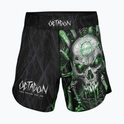 Spodenki treningowe męskie Octagon Spiderskull MMA. Czarne krótkie spodenki sportowe męskie OCTAGON, m, bez wzorów. Za 139.99 zł.
