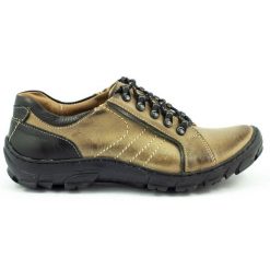 KOMODO Buty męskie trekkingowe skóra 904 wielokolorowe zielone. Zielone trekkingi męskie na jesień. Za 367.89 zł.