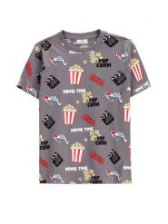 Coccodrillo T-Shirt WC5143213VBB Szary Regular Fit. Szare t-shirty dla chłopców COCCODRILLO, bez wzorów, z bawełny, bez ramiączek. Za 39.99 zł.