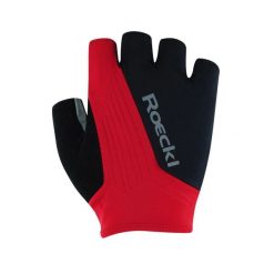 Rękawiczki rowerowe Roeckl Belluno. Czarne rękawiczki męskie Roeckl, bez wzorów, sportowe. Za 157.50 zł.