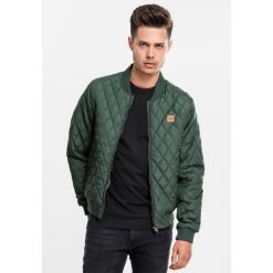 Parka Urban Classic diamond nylon. Zielone kurtki męskie Urban Classics, na zimę, m, bez wzorów, z nylonu, bez kaptura. Za 244.50 zł.