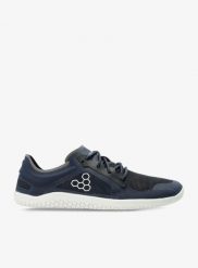 Buty damskie Vivobarefoot Primus Lite 3.5. Niebieskie obuwie sportowe damskie Vivobarefoot, bez wzorów, z materiału, do biegania. Za 472.99 zł.