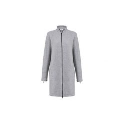 DŁUGA SZARA BLUZA DAMSKA ROZPINANA. Szare bluzy damskie Bien fashion, z bawełny. Za 159.00 zł.