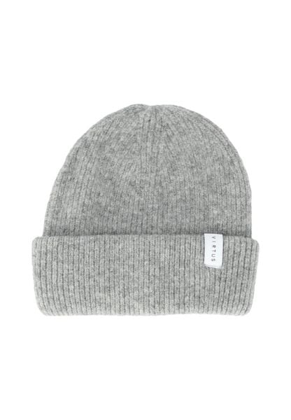 Czapka Virtus Butch. Szare czapki i kapelusze męskie VIRTUS, na zimę, bez wzorów, z materiału, eleganckie. Za 137.00 zł.