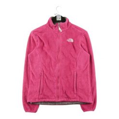 Second life - Kurtka polarowa TNF Pink Osito dla kobiet - Jak nowy. Czerwone kurtki damskie The North Face, m, bez wzorów, z materiału, bez kaptura. Za 212.96 zł.