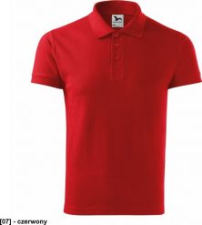 MALFINI Cotton Heavy 215 - ADLER - Koszulka polo męska, 220 g/m, 100% bawełna, - czerwony 3XL. Czerwone koszulki polo męskie Malfini, m, bez wzorów, z bawełny, bez ramiączek. Za 51.06 zł.