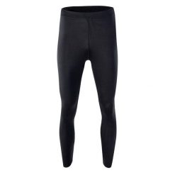 Legginsy Męskie Erso. Czarne legginsy sportowe męskie IQ, m, bez wzorów, do biegania. Za 131.99 zł.