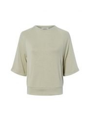 Opus Damska koszula z dzianiny - Sikanna Kobiety Sztuczne włókno zielony jednolity, 38. Zielone koszule damskie Opus, uniwersalny, bez wzorów, z dzianiny, bez kołnierzyka, bez ramiączek. Za 199.95 zł.