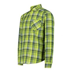 Koszula męska CMP 30T9927. Zielone koszule męskie CMP, m, bez wzorów, sportowe, bez kołnierzyka, bez ramiączek. Za 201.00 zł.