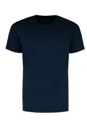 Gładka koszulka z TM-MODE. Niebieskie t-shirty męskie Volcano, l, bez wzorów, z bawełny, klasyczne, bez kołnierzyka. Za 69.99 zł.