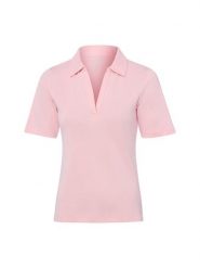 Brookshire koszulka polo Kobiety Dżersej różowy, XXL. Czerwone koszulki sportowe damskie brookshire, xxl, bez wzorów, z bawełny, bez kołnierzyka, bez ramiączek. Za 79.95 zł.