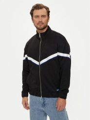 Hugo Bluza Napones 50516992 Czarny Regular Fit. Czarne bluzy męskie Hugo, m, bez wzorów, z bawełny, bez kaptura. Za 369.99 zł.