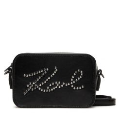 Torebka Karl Lagerfeld Kids. Czarne torby i plecaki dziecięce Karl Lagerfeld Kids. Za 390.99 zł.