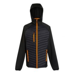 Męska Pikowana Kurtka Hybrydowa Navigate. Brązowe kurtki sportowe męskie Regatta, m, bez wzorów, z puchu, trekkingowe. Za 178.99 zł.