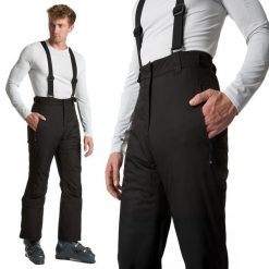 Spodnie narciarskie męskie KADVA Edge X Pants. Czarne spodnie snowboardowe męskie KADVA, m, bez wzorów, narciarskie. Za 189.99 zł.