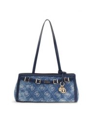 Guess Torebka 181088 Niebieski. Niebieskie torebki do ręki damskie Guess, z aplikacjami, bez dodatków. Za 609.99 zł.