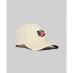 Damska czapka z daszkiem Superdry. Białe czapki i kapelusze damskie Superdry., bez wzorów. Za 130.65 zł.