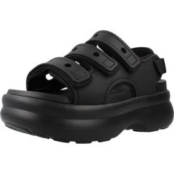 Sandały CROCS 212032C Czarny. Czarne sandały damskie Crocs, bez wzorów, z syntetyku, bez obcasa, bez zapięcia. Za 364.99 zł.