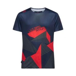 T-shirt La Sportiva Comp. Niebieskie t-shirty męskie La Sportiva, l, bez wzorów, z materiału, bez kołnierzyka. Za 284.00 zł.