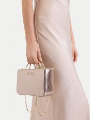 Nine West Torebka CEO-Astor Vibe-KY323-1 Złoty. Żółte torebki do ręki damskie Nine West, bez wzorów, z materiału, bez dodatków. Za 199.99 zł.