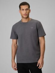 4F T-shirt regular gładki męski (2-pack) - multikolor XL. T-shirty męskie 4f, m, bez wzorów, z materiału, klasyczne, bez kołnierzyka. Za 119.99 zł.