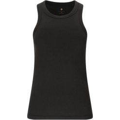 Damski tank top Athlecia Lenga. Czarne obuwie sportowe damskie Athlecia, bez wzorów, na fitness i siłownię. Za 179.00 zł.