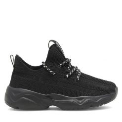 Sneakersy Sprandi. Czarne trampki i tenisówki chłopięce Sprandi, bez wzorów, bez zapięcia. Za 89.99 zł.