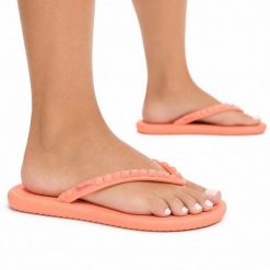 Japonki damskie Ipanema 27130 MEU SOL AD. Czerwone klapki damskie Ipanema, bez wzorów, z materiału, eleganckie, bez obcasa. Za 39.00 zł.