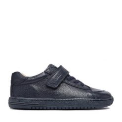 Półbuty Lasocki Young. Niebieskie półbuty chłopięce Lasocki Young, bez wzorów, bez zapięcia. Za 149.99 zł.