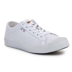 Buty Palladium Pallaphoenix O L U- White 75734-100-M białe. Białe trampki męskie bez wzorów, z materiału, retro, bez zapięcia. Za 544.84 zł.