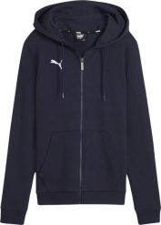 Bluza damska Puma Team Goal Casuals Hooded granatowa 658597 06 S. Bluzy damskie Puma, s, bez wzorów, bez kaptura. Za 376.70 zł.