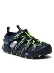 CMP Sandały Sahiph Hiking Sandal 30Q9524 Granatowy. Niebieskie sandały chłopięce CMP, z materiału, bez zapięcia. Za 119.99 zł.