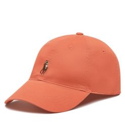 Czapka z daszkiem Polo Ralph Lauren. Żółte czapki i kapelusze damskie Polo Ralph Lauren, bez wzorów. Za 249.99 zł.