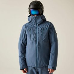 Kurtka narciarska męska z membraną Assimilate Dare 2b. Niebieskie kurtki sportowe męskie Dare 2b, na zimę, m, bez wzorów, z tkaniny, narciarskie. W wyprzedaży za 899.99 zł.