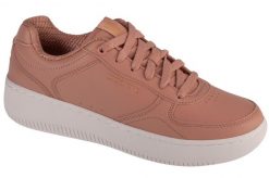 Buty sportowe do chodzenia damskie, Sport Court 2.0 - Core Essential. Brązowe obuwie sportowe damskie Skechers, bez wzorów, z materiału, trekkingowe, Skechers Sport. Za 229.99 zł.