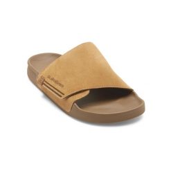 Sandały wsuwane dla Mężczyzn RIVI Beżowy. Brązowe sandały męskie Quiksilver, z gumy, bez zapięcia. Za 269.99 zł.