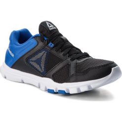 Buty Reebok - Yourflex Train 10 Mt CN5650 Black/Vital Blue/White. Czarne buty sportowe męskie Reebok, z materiału. W wyprzedaży za 159.00 zł.