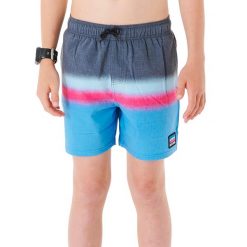 Spodenki dziecięce Rip Curl Surf Revival Volley 90. Niebieskie szorty dla chłopców Rip Curl, na lato, bez wzorów, z bawełny, sportowe. Za 73.99 zł.