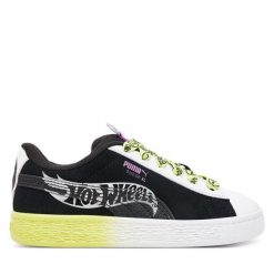 Sneakersy Puma. Czarne trampki i tenisówki chłopięce Puma, bez wzorów, bez zapięcia. Za 179.99 zł.