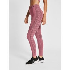 Damskie legginsy mid-rise Hummel Shaping. Czerwone legginsy damskie Hummel, s, bez wzorów, na jogę i pilates. Za 138.00 zł.