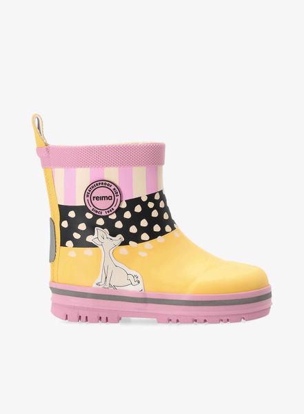 Kalosze dziewczęce Reima Magisk Moomin. Żółte kalosze dziewczęce Reima, bez wzorów. Za 159.99 zł.