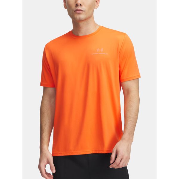 Koszulka treningowa męska Under Armour Vanish Energy. Brązowe buty sportowe męskie Under Armour, m, bez wzorów, bez kołnierzyka, bez ramiączek, na fitness i siłownię. Za 191.50 zł.