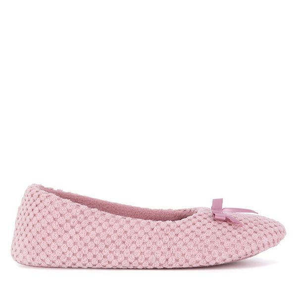 Kapcie Home & Relax. Czerwone kapcie damskie Home & Relax, bez wzorów. Za 49.99 zł.
